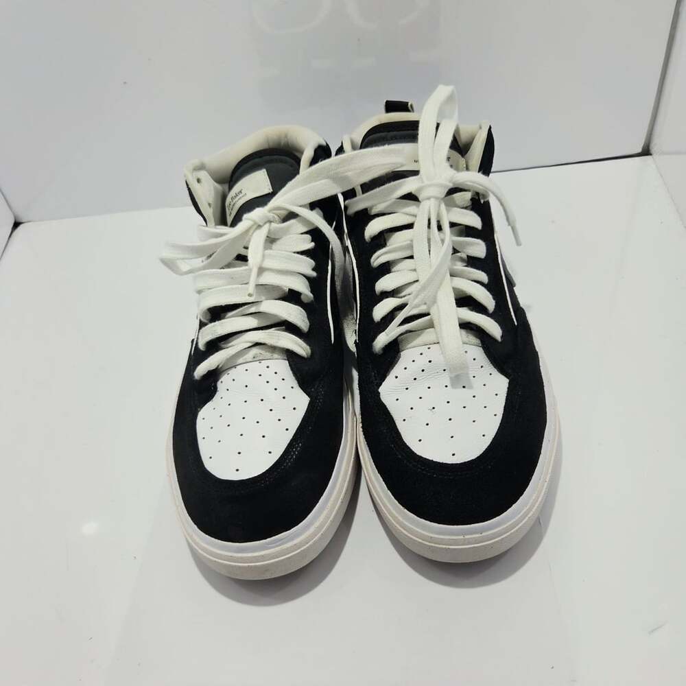 Nike SB React Leo Baker Black White Skateboard Shoes DX4361-001 Men's Size 13
